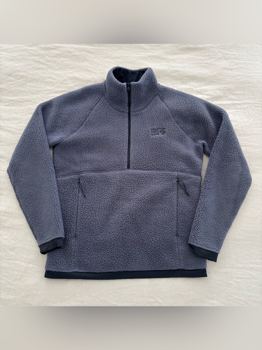 Mountain Hardwear High Pile Fleece Half-Zip Pullover Sweater Women’s XS Gray